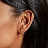 Paisley Chain Earrings