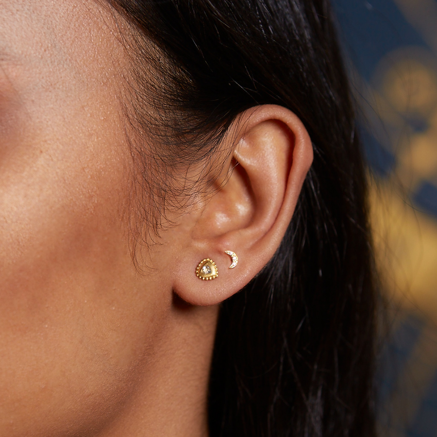 Celestial Brilliance Stud Earrings