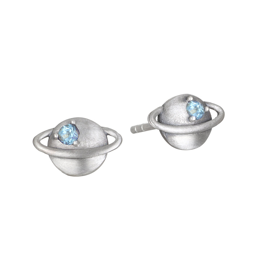 Steadfast Wisdom Silver Stud Earrings - Satya Jewelry