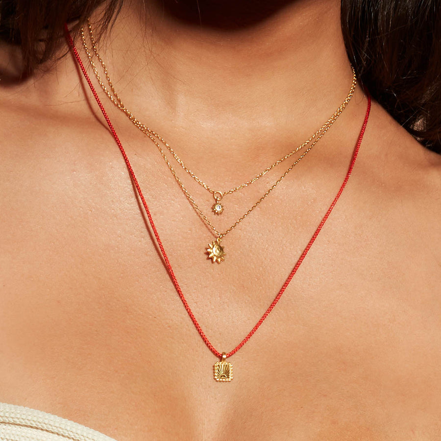 Arise and Awaken Cord Necklace