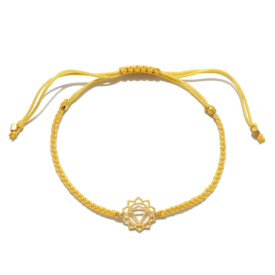 Self Worth Solar Plexus Chakra Thread Bracelet