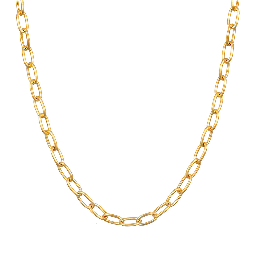 Lasting Beauty Oval Chain Necklace