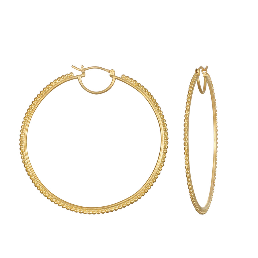 Infinite Energy Gold Hoop Earring - Satya Jewelry
