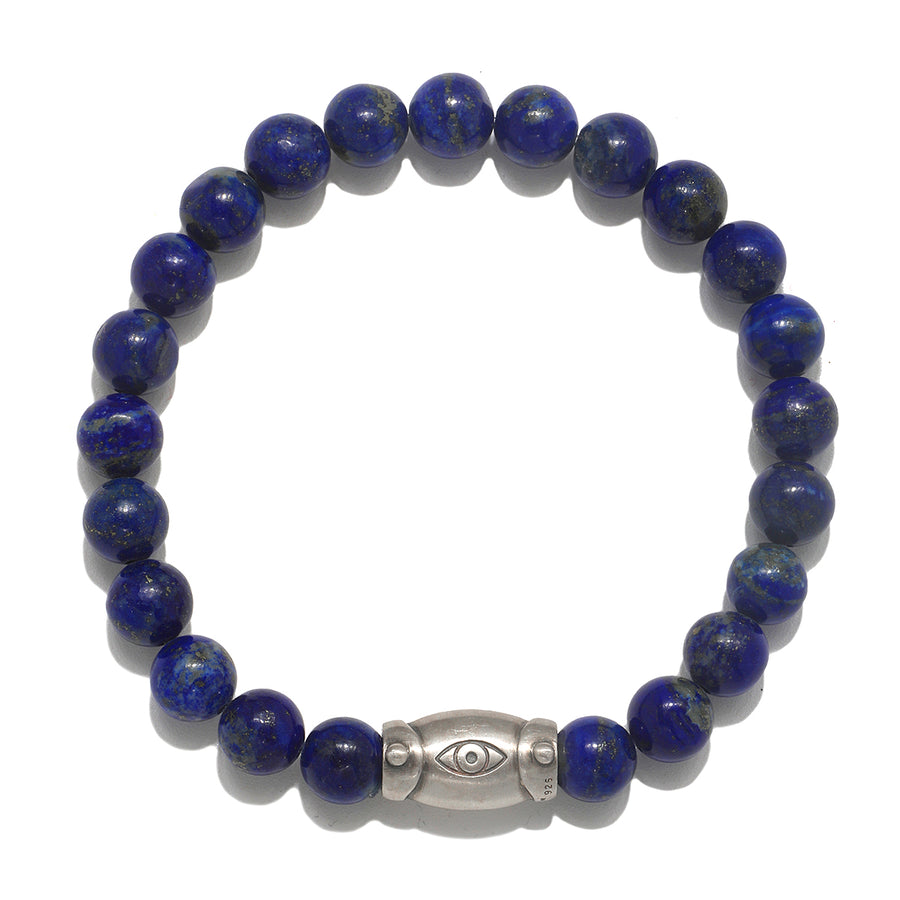 Natural 8mm Blue Gemstone Bead Bracelets Men Women Healing Stone Chakra  Jewelry | eBay