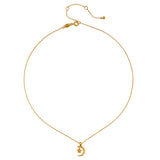 Crescent Moon & Star Necklace