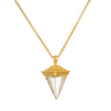 Truthful Guidance Crystal Pendulum Necklace