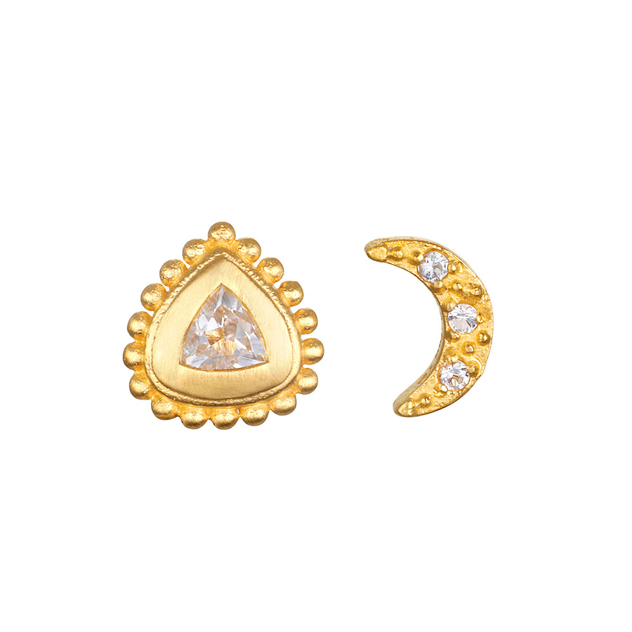 Celestial Brilliance Stud Earrings