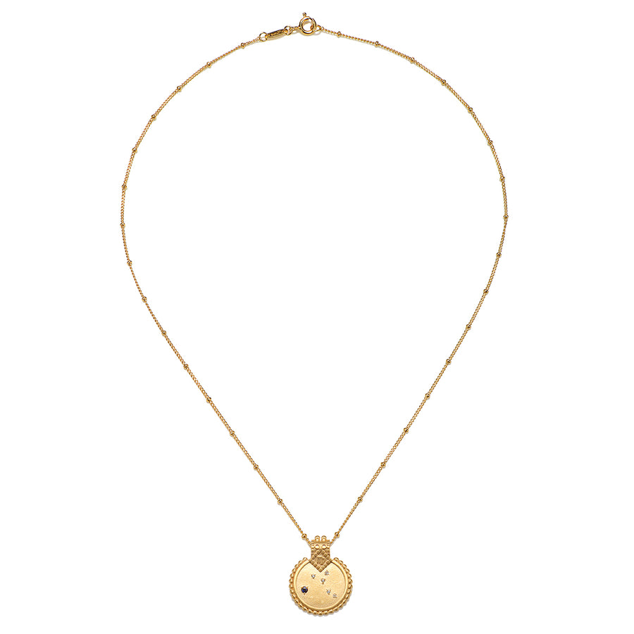 Virgo sapphire necklace new arrivals