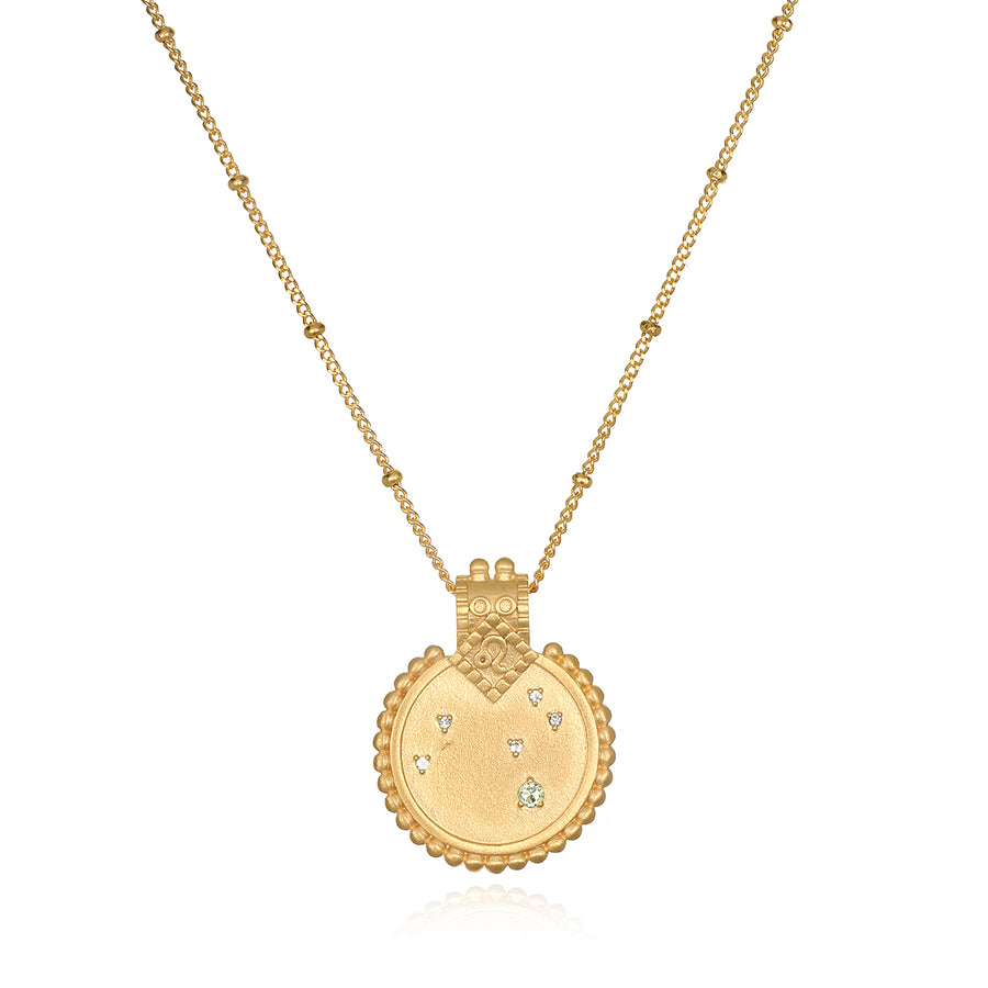 Louis Vuitton Louis In The Sky Zodiac Necklace - Gold-Tone Metal