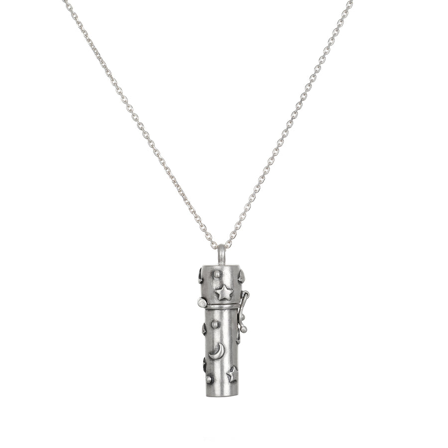 Secret Dreams Silver Locket Necklace - Satya Jewelry