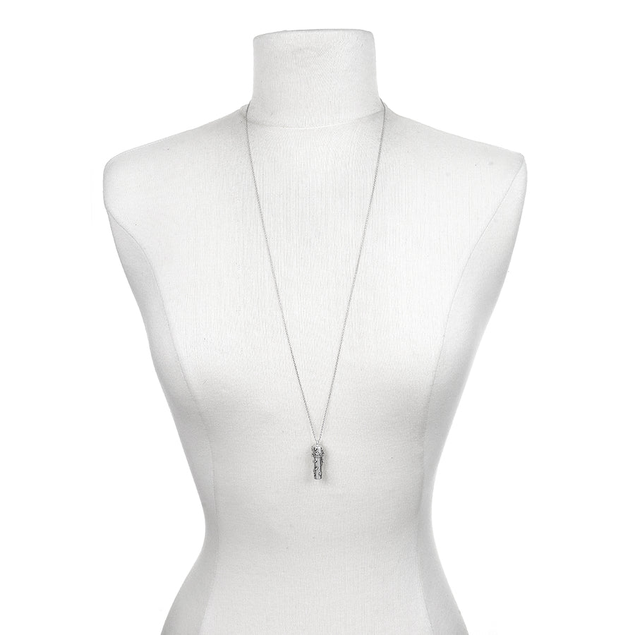 Secret Dreams Silver Locket Necklace - Satya Jewelry