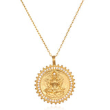 Lakshmi Hindu Goddess, Abundance Necklace - Satya Jewelry