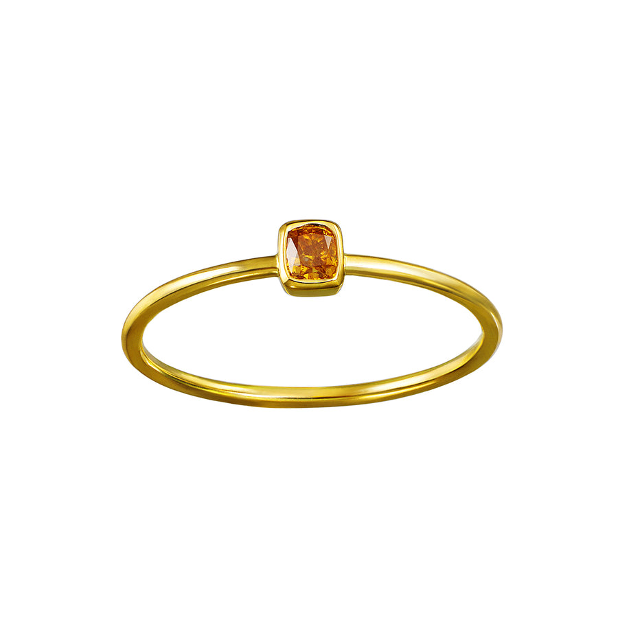 Cherished Heirloom 14kt Gold Yellow Diamond Ring