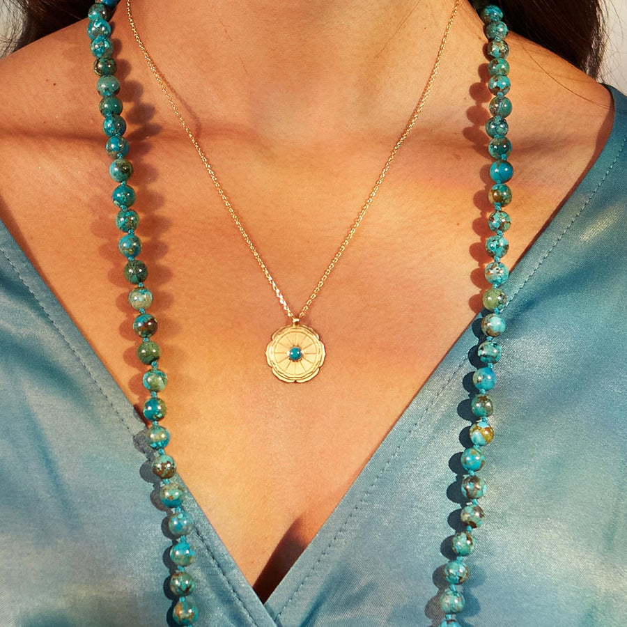 Joni Patry's Galactic Turquoise Necklace