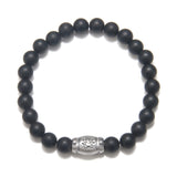 Ganesha Hindu God, Black Onyx Bracelet - Satya Online