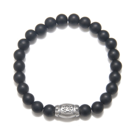 ' s Ganesha Hindu God Onyx Bracelet