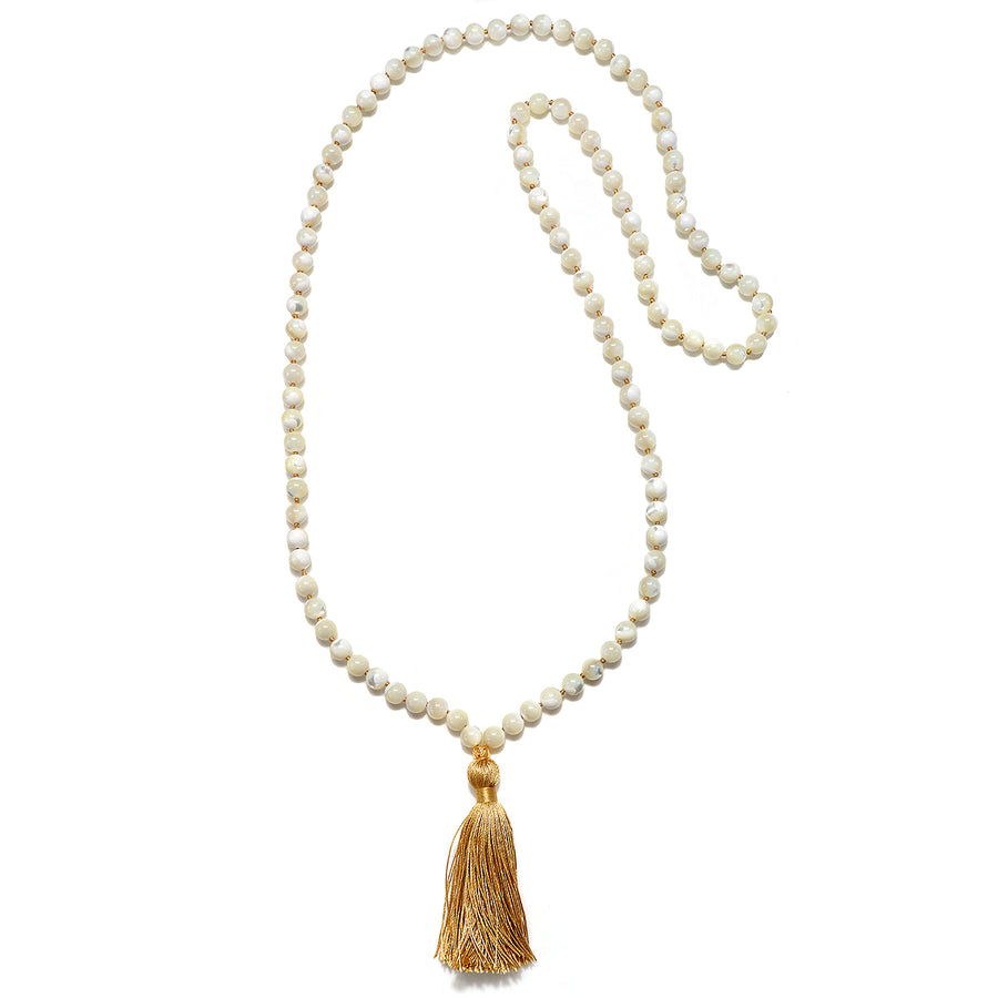 Pearl Wisdom Mala - Satya Jewelry