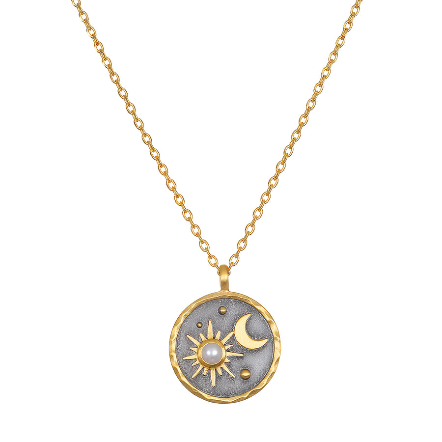 Celestial Birthstone Necklace - June