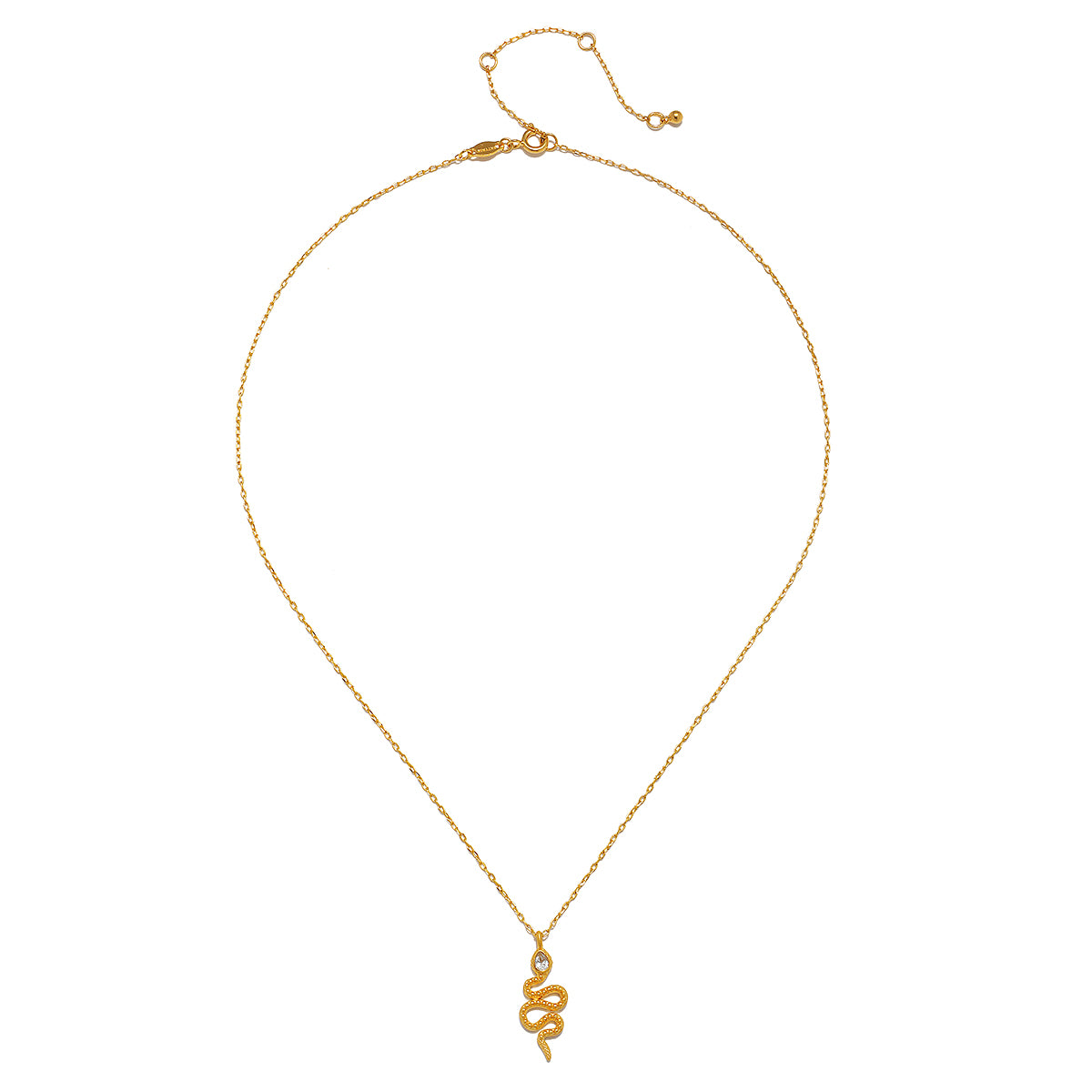 Enduring Individuality White Topaz Snake Necklace featuring an elegant serpent design, symbolizing energy and eternity. This spiritual jewelry piece embodies creativity and individuality, making it a perfect talisman for meditation and manifestation. Ideal for yoga enthusiasts, it represents meaningful protection and connection to the sun and moon.