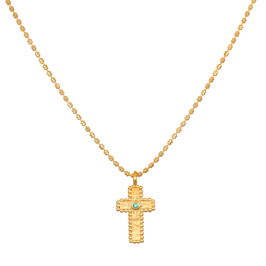 Emerald Faith Necklace