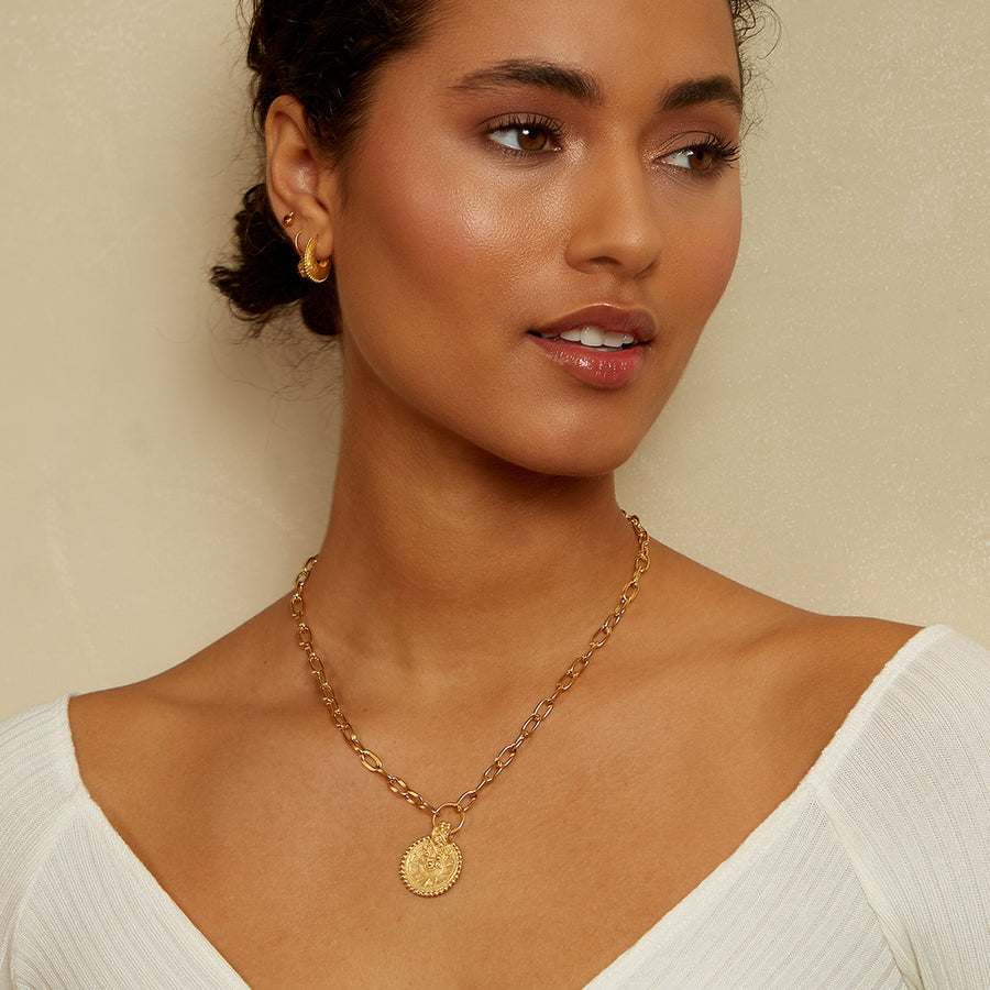 Back to Center Mandala Necklace
