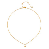 Close-up of the Lucent Spirit Mini Sun Pendant Necklace, emphasizing its intricate design and 18KT gold plating. This eye-catching spiritual jewelry piece embodies the essence of the sun, symbolizing life and creativity, making it a perfect addition to your collection of talismans for meaningful meditation and manifestation.