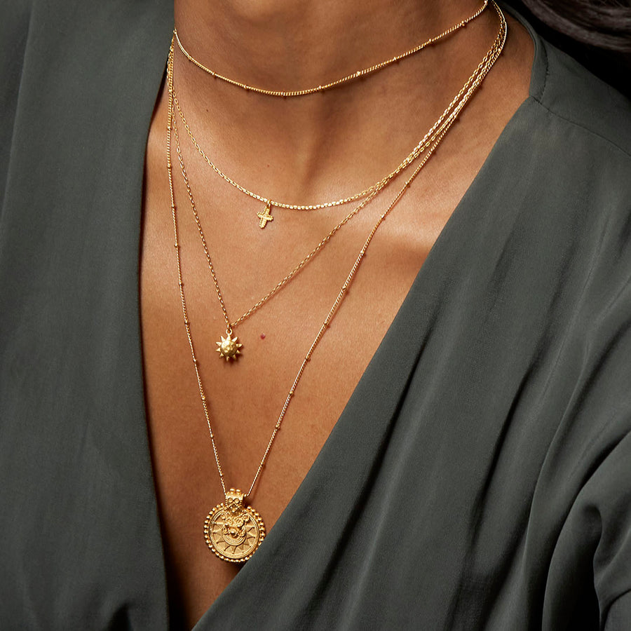 Abiding Faith Cross Necklace