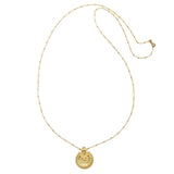 Gold Mandala Necklace
