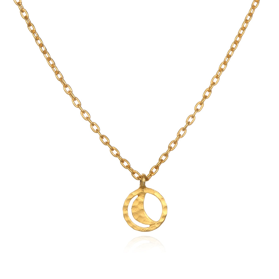 Cradled by the Moon Necklace - Satya Jewelry
