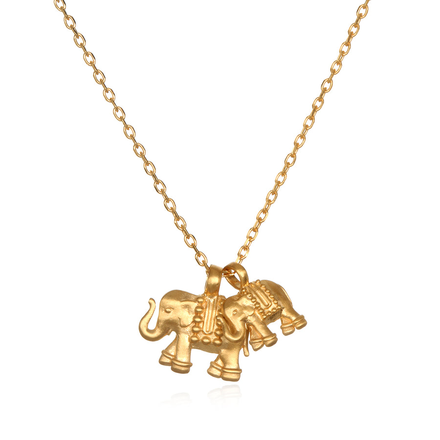 Elephant Love Necklace - Satya Jewelry