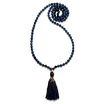 Deep Sky Dumortierite Sun Mala - Satya Online