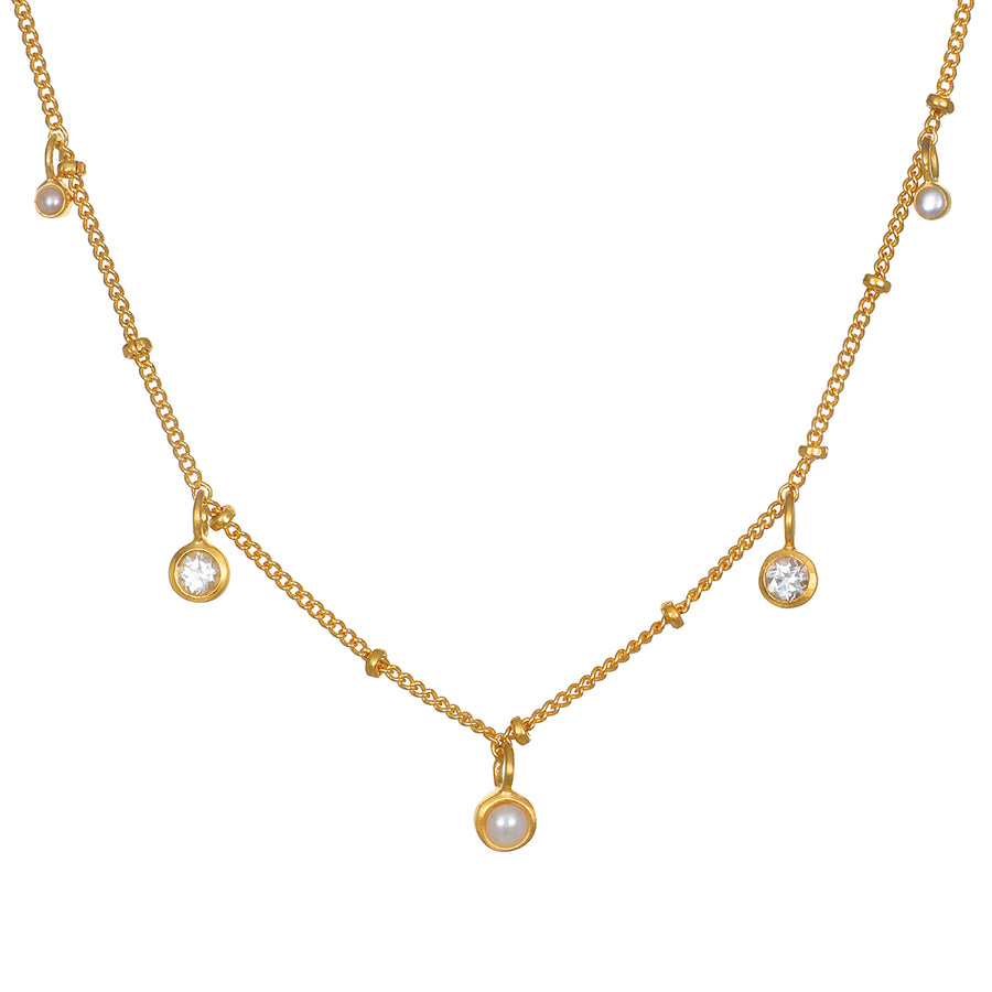 Luminous Beauty Gold Choker Necklace - Satya Jewelry