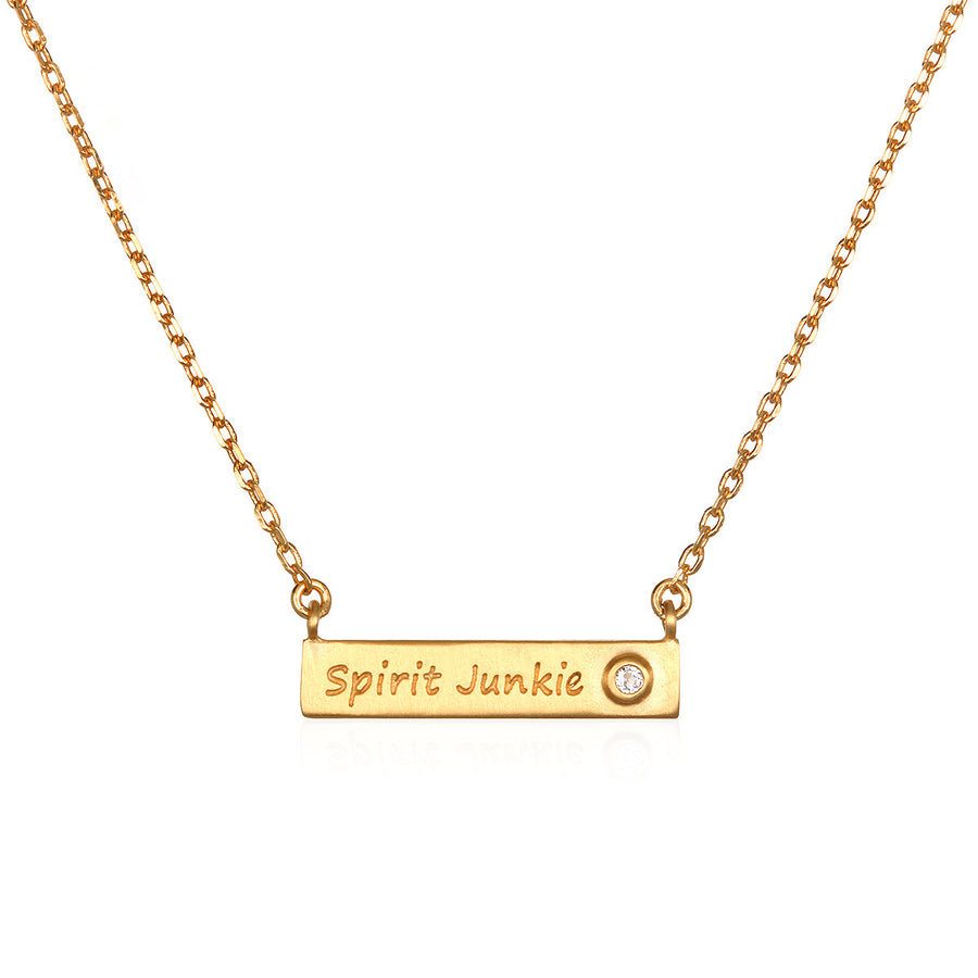 Gabby Bernstein's Spirit Junkie Necklace - Satya Online