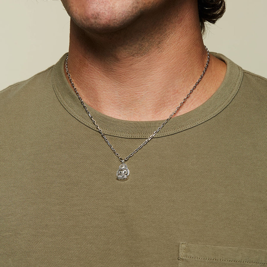 Grounded in Spirituality Buddha Men's Necklace