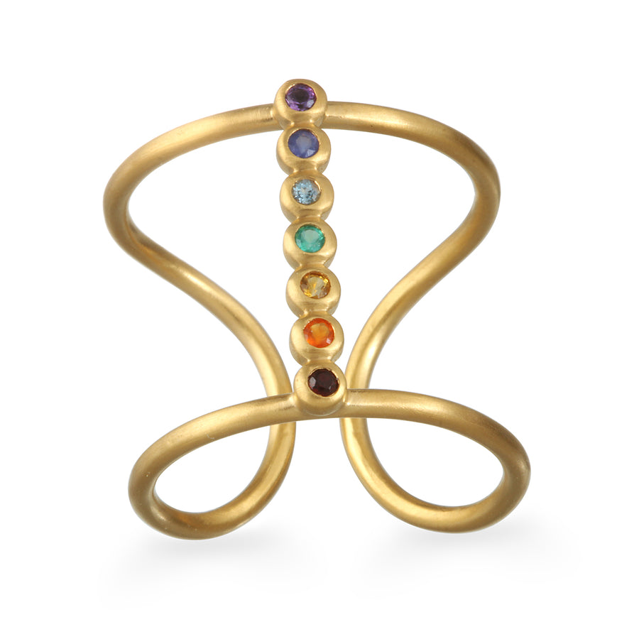 Divine Alignment Chakra Ring - Satya Jewelry