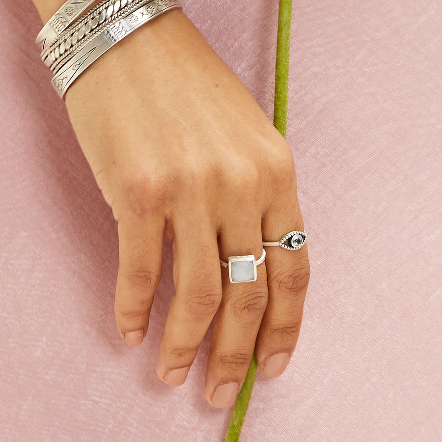 Second Sight Moonstone Silver Ring