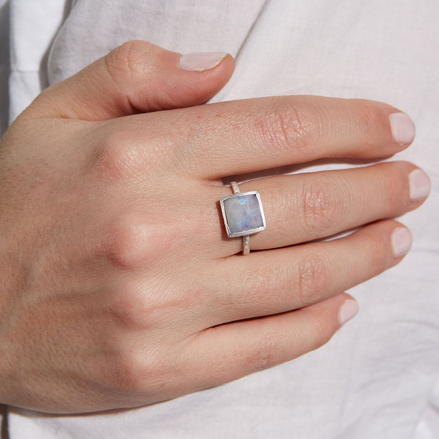 Second Sight Moonstone Silver Ring