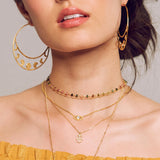 Cut out Hamsa Necklace