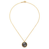 Pisces Zodiac Necklace featured in a clean, elegant design, symbolizing spirituality and connection to the universe. A perfect gift for meditation and yoga enthusiasts who appreciate meaningful jewelry. This amulet represents the protective qualities of zodiac signs, embodying the essence of manifestation and sacred energy.