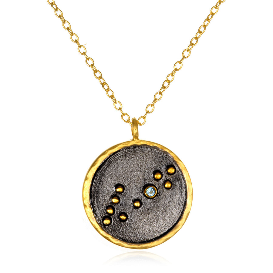 Pisces Zodiac Necklace - Satya Online