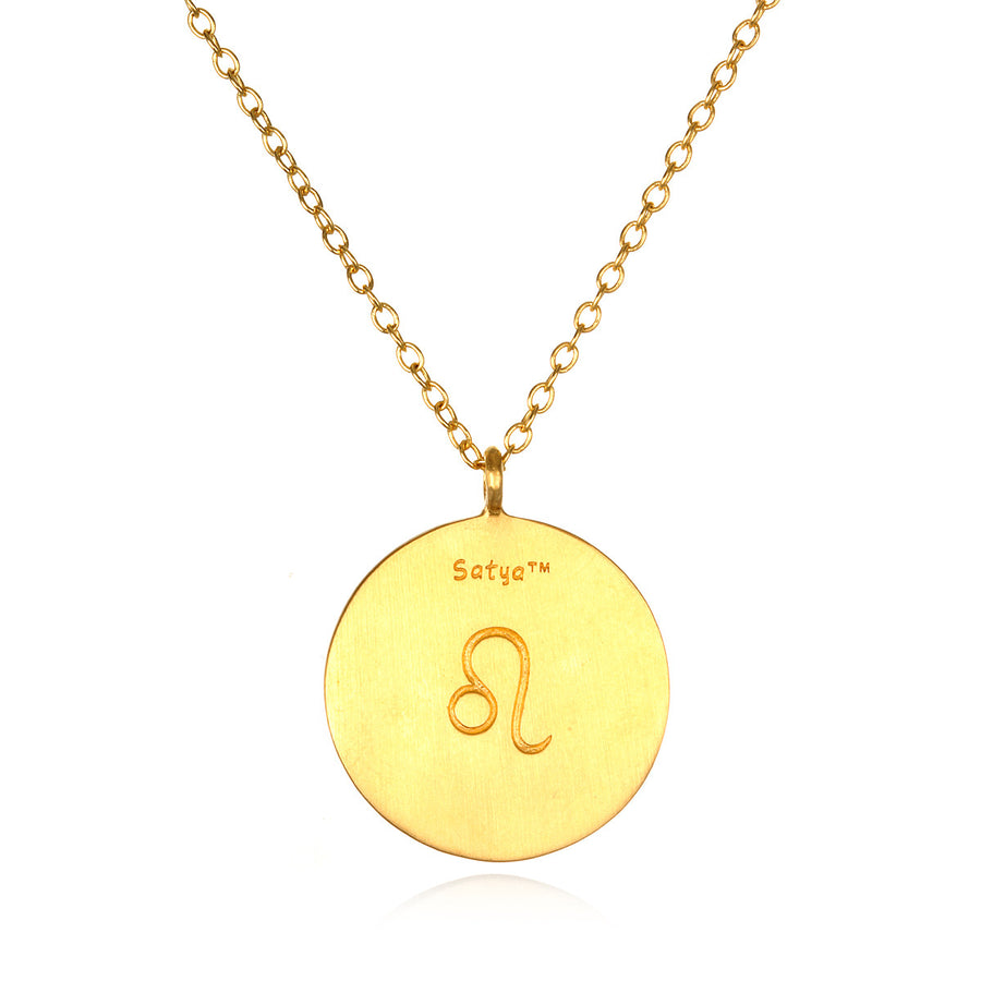 Leo Zodiac Necklace - Satya Online