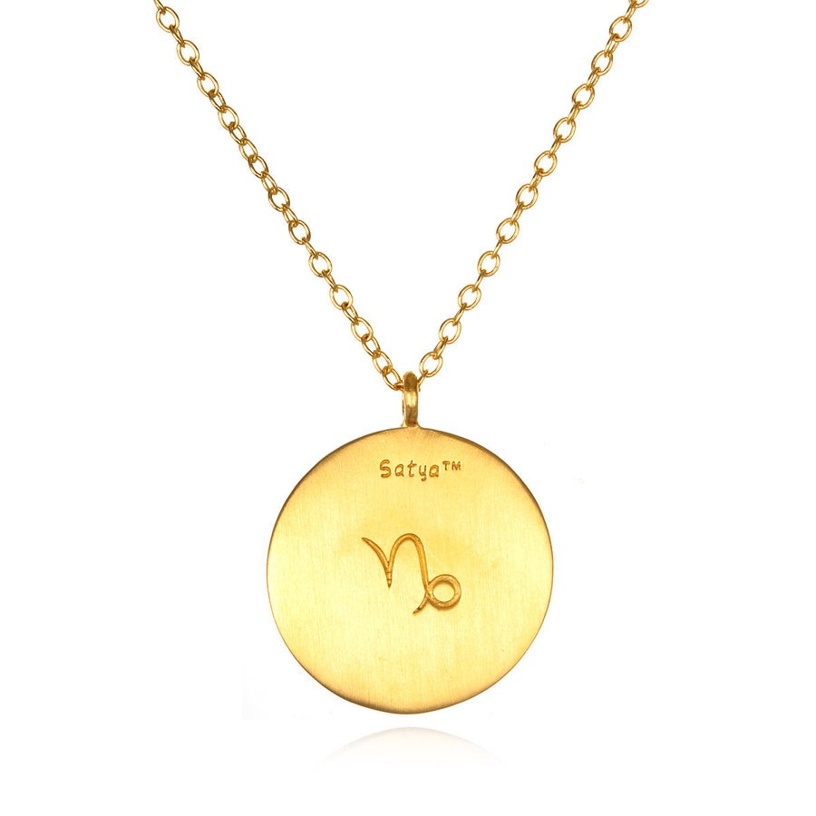Capricorn Zodiac Necklace - Satya Online