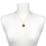 Libra Zodiac Necklace elegantly showcased on a bust display, emphasizing its beautiful details and the significance of zodiac symbolism in spiritual jewelry. An ideal gift for meditation and meaningful intentions.