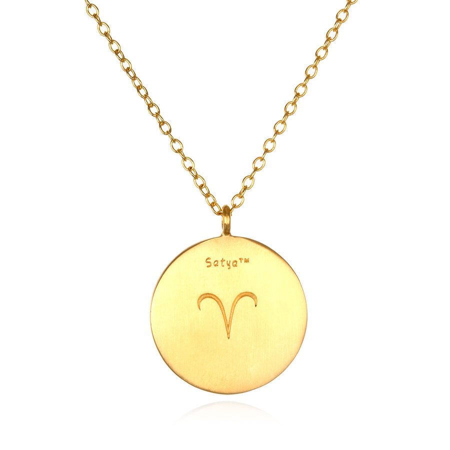 Aries Zodiac Necklace - Satya Online