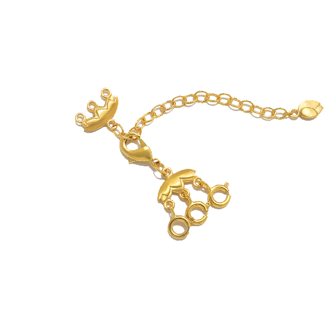 3-Necklace Layering Extension Chain